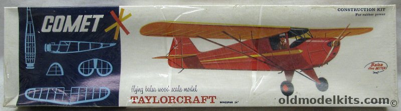 Comet Taylorcraft - 54 inch Wingspan Flying Model for RC, 3505-300 plastic model kit